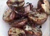 Baked Red Potatoes With Dill, Chive And Bacon